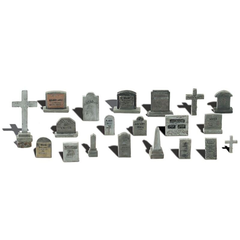 Woodland Scenics A1856 Tombstones HO/OO Scale