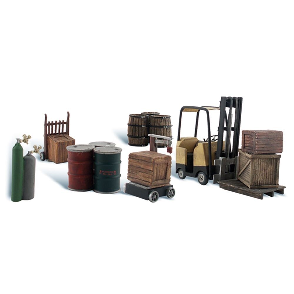 Woodland Scenics A1934 Loading Dock Details HO/OO Scale Woodland Scenics A1934 Loading Dock Details HO/OO Scale