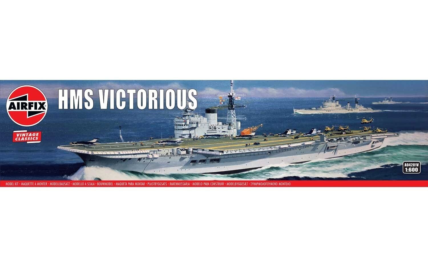 Airfix A04201V HMS Victorious 1/600 Scale Plastic Model Kit
