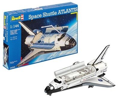 Revell 04544 Space Shuttle Atlantis 1/144 Scale Plastic Model Kit Revell 04544 Space Shuttle Atlantis 1/144 Scale Plastic Model Kit