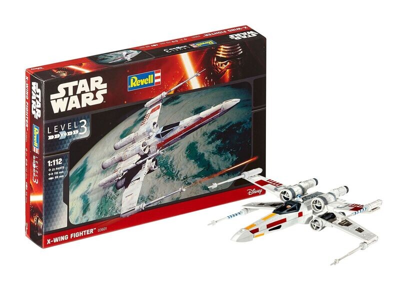 Revell 03601 Star Wars - X-Wing Fighter 1:121 Scale Plastic Model Kit Revell 03601 Star Wars - X-Wing Fighter 1:121 Scale Plastic Model Kit