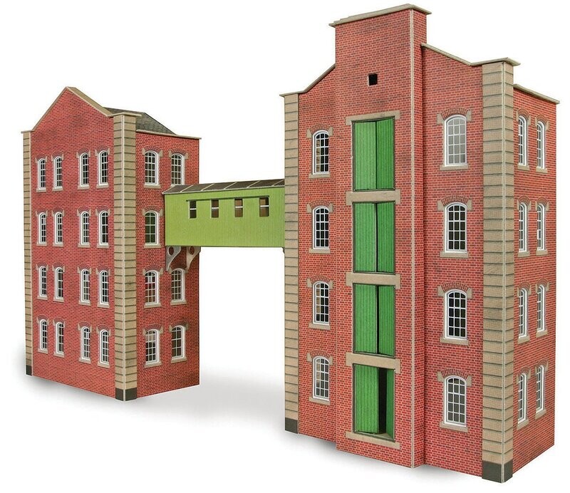 Metcalfe PO282 OO/HO Scale Warehouse Card Kit Metcalfe PO282 OO/HO Scale Warehouse Card Kit