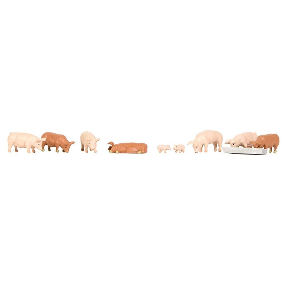 Bachmann Scenecraft 36-082 Pigs x 9 OO/HO Gauge
