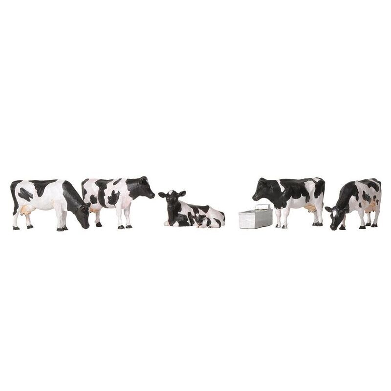 Bachmann Scenecraft 36-081 Cows x 5 OO/HO Gauge Bachmann Scenecraft 36-081 Cows x 5 OO/HO Gauge