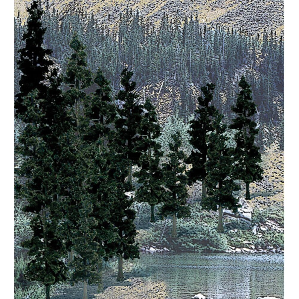Woodland Scenics TR1581 4 Woodland Scenics TR1581 4"-6" Ready Made Pine Value Pack (24/Pk)