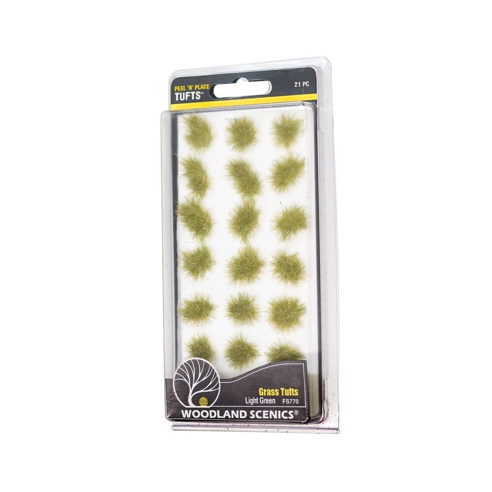 Woodland Scenics FS770 Light Green Grass Tufts