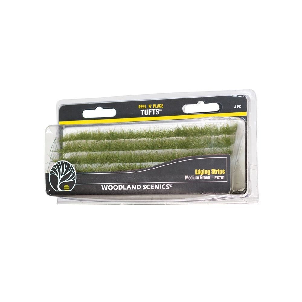 Woodland Scenics FS781 Medium Green Edging Strips
