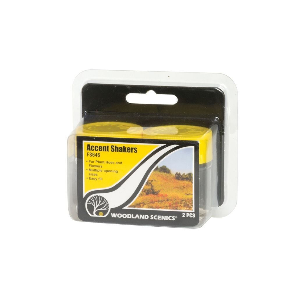 Woodland Scenics FS646 Accent Shakers 2 PCS