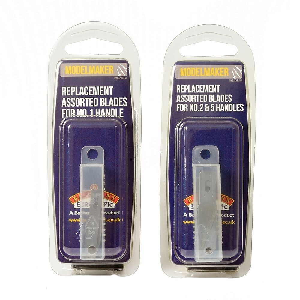 ModelMaker MM016 Replacement Assorted Modelling Knife Blades For No. 1 Handle ModelMaker MM016 Replacement Assorted Modelling Knife Blades For No. 1 Handle