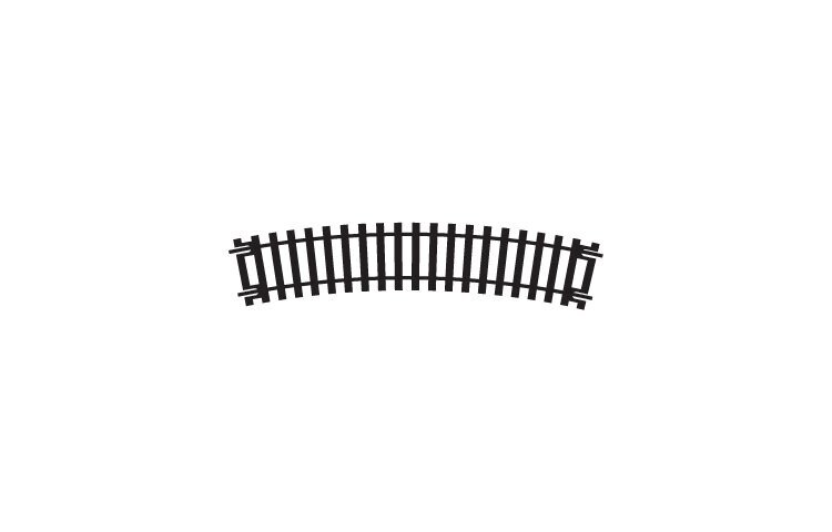 Hornby R604 Curve - 1st Radius Track OO/HO Gauge Hornby R604 Curve - 1st Radius Track OO/HO Gauge