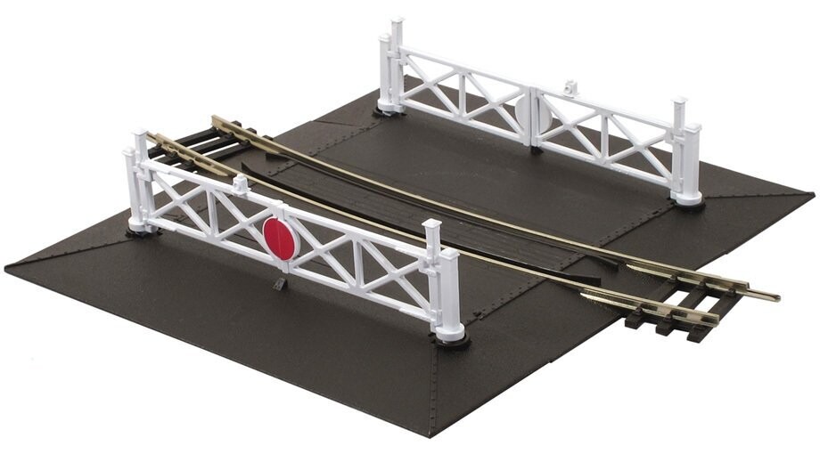 Peco ST-261 Curved Level Crossing, 2nd Radius OO/HO Gauge Peco ST-261 Curved Level Crossing, 2nd Radius OO/HO Gauge