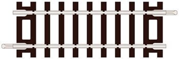 Peco ST-202 Short Straight 79mm Code 100 OO/HO Gauge