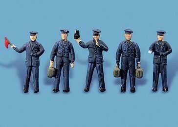 Modelscene by Peco 5059 Station Staff Figures OO/HO Gauge Modelscene by Peco 5059 Station Staff Figures OO/HO Gauge