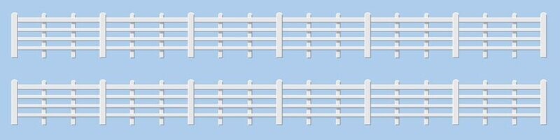 Ratio 424 Lineside Fencing- White Kit OO/HO Gauge