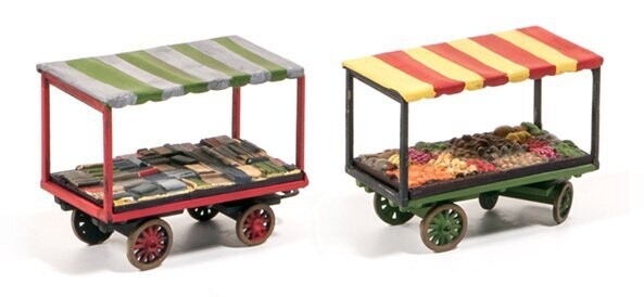 Wills Kits SS37 Market Stalls Kit OO/HO Gauge Wills Kits SS37 Market Stalls Kit OO/HO Gauge
