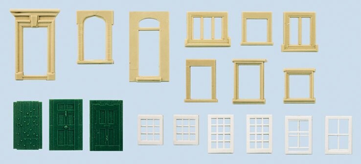 Wills Kits SS42 Windows and Doors Kit OO/HO Gauge Wills Kits SS42 Windows and Doors Kit OO/HO Gauge