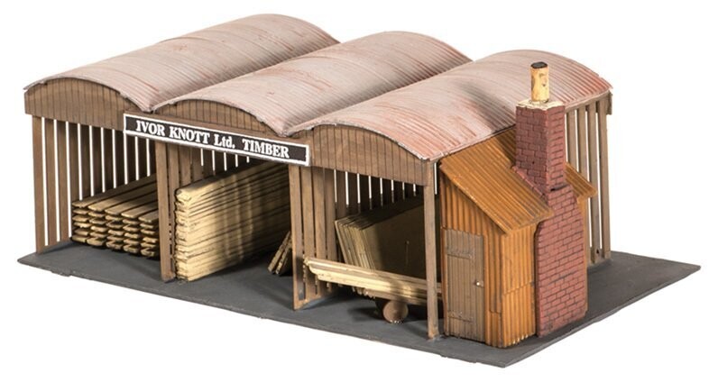 Wills Kits SS73 Timber Yard Kit OO/HO Gauge