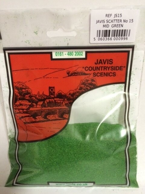 Javis Scatter No 15 - Mid Green (Bag 40 grams) JS15 Javis Scatter No 15 - Mid Green (Bag 40 grams) JS15