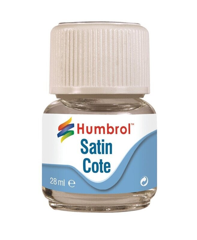 Humbrol AC5401 Modelcote Satincote 28ml Bottle