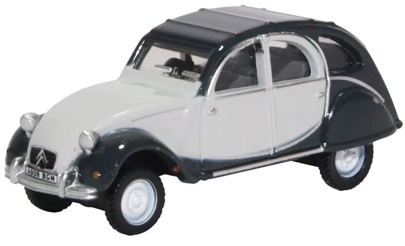 Oxford Diecast Citroen 2CV Charleston Cormorant Grey/Midnight Grey (76CT006) 1:76 (OO) Scale Model Oxford Diecast Citroen 2CV Charleston Cormorant Grey/Midnight Grey (76CT006) 1:76 (OO) Scale Model