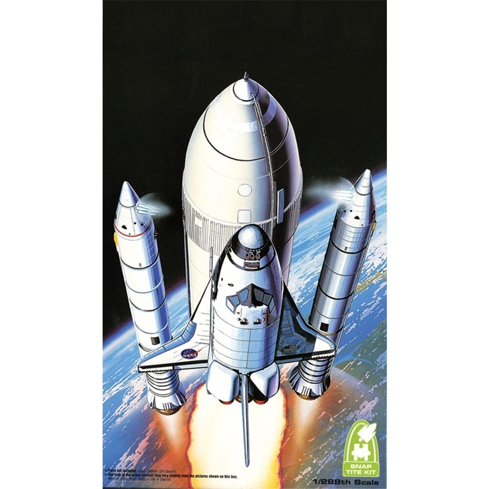 Academy 12707 Space Shuttle & Booster 1/288 Scale Plastic Model Kit