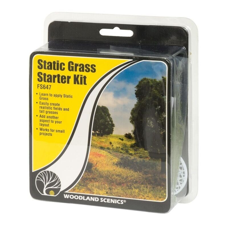 Woodland Scenics FS647 Static Grass Starter Kit Woodland Scenics FS647 Static Grass Starter Kit