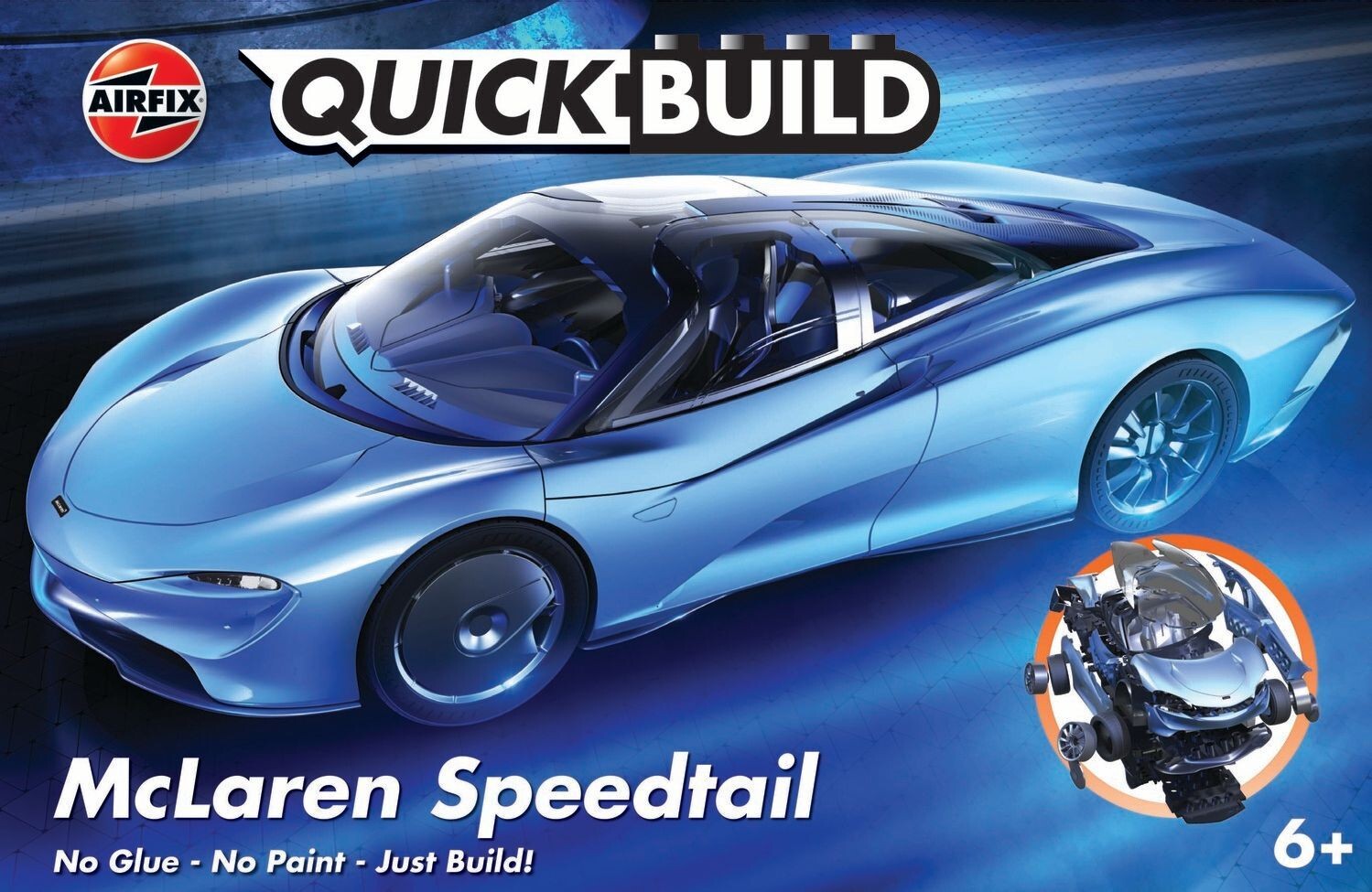 Airfix J6052 QUICKBUILD McLaren Speedtail Airfix J6052 QUICKBUILD McLaren Speedtail