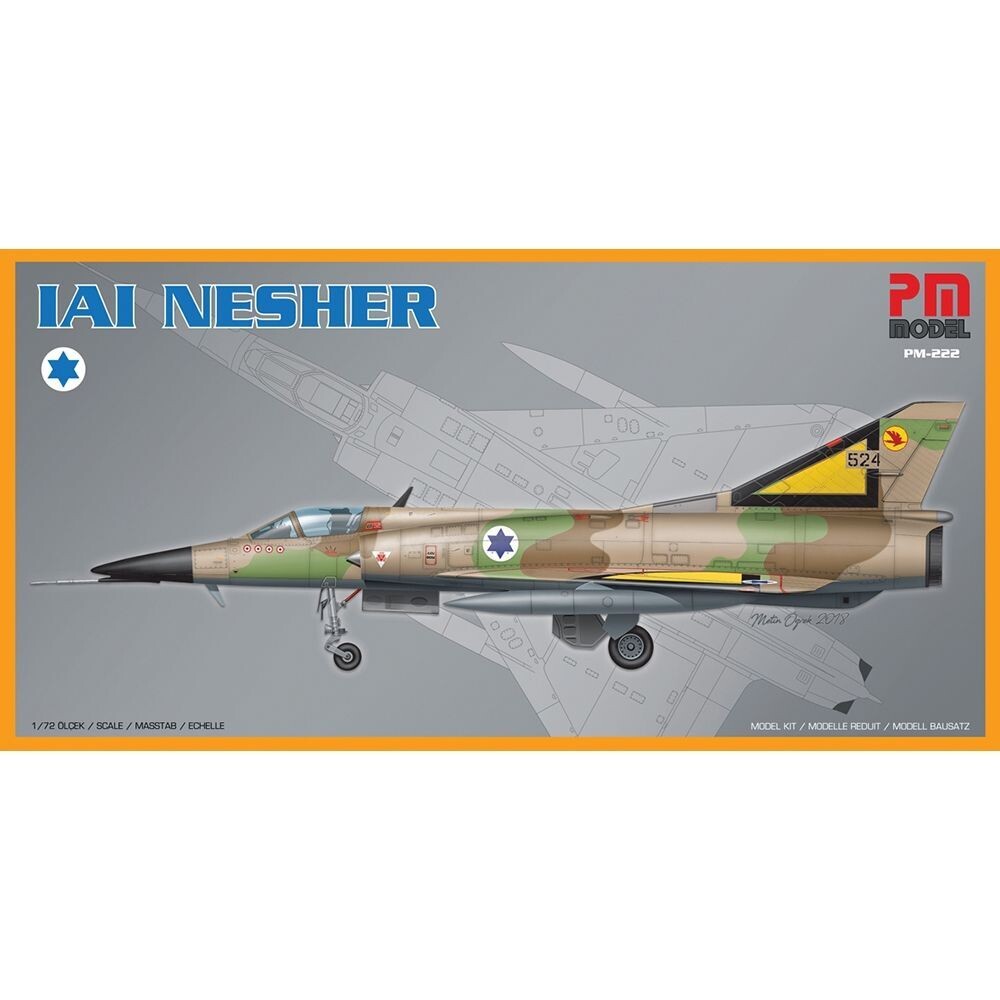 PM Model PM-222 IAI Nesher 1:72 Scale Plastic Model Kit