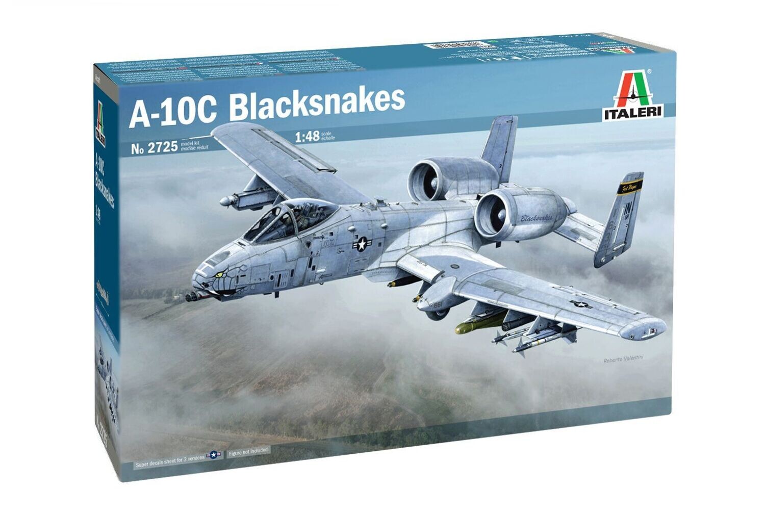 Italeri 2725 A - 10C ''Blacksnakes'' 1:48 Scale Plastic Model Kit Italeri 2725 A - 10C ''Blacksnakes'' 1:48 Scale Plastic Model Kit