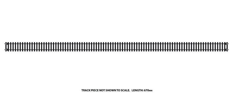Hornby R603 Long Straight 670mm Track OO/HO Gauge Hornby R603 Long Straight 670mm Track OO/HO Gauge