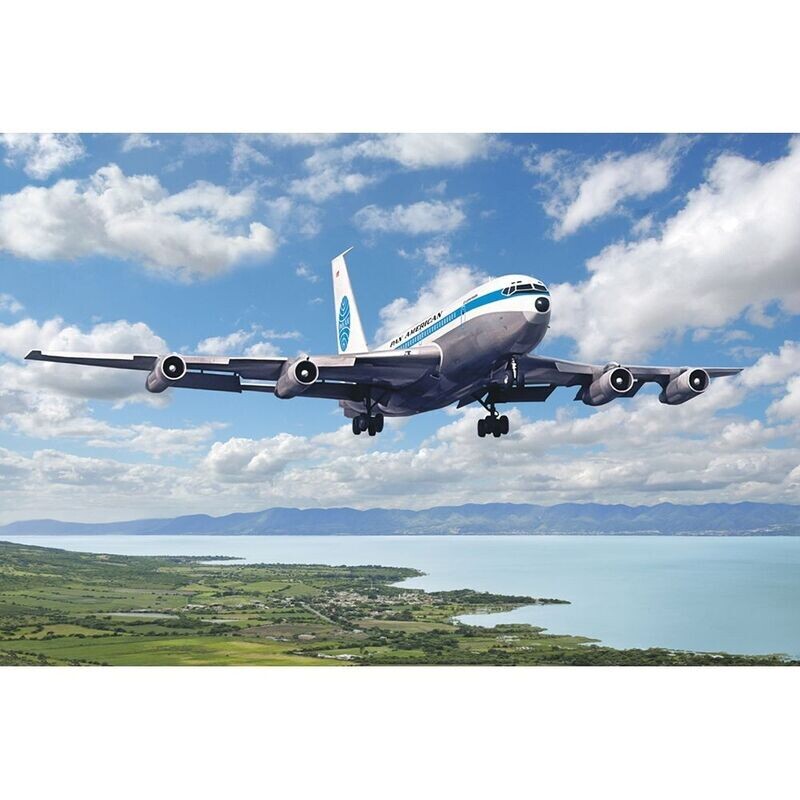 Roden 319 Boeing 720B Pan American 1964 1:144 Scale Plastic Model Kit Roden 319 Boeing 720B Pan American 1964 1:144 Scale Plastic Model Kit