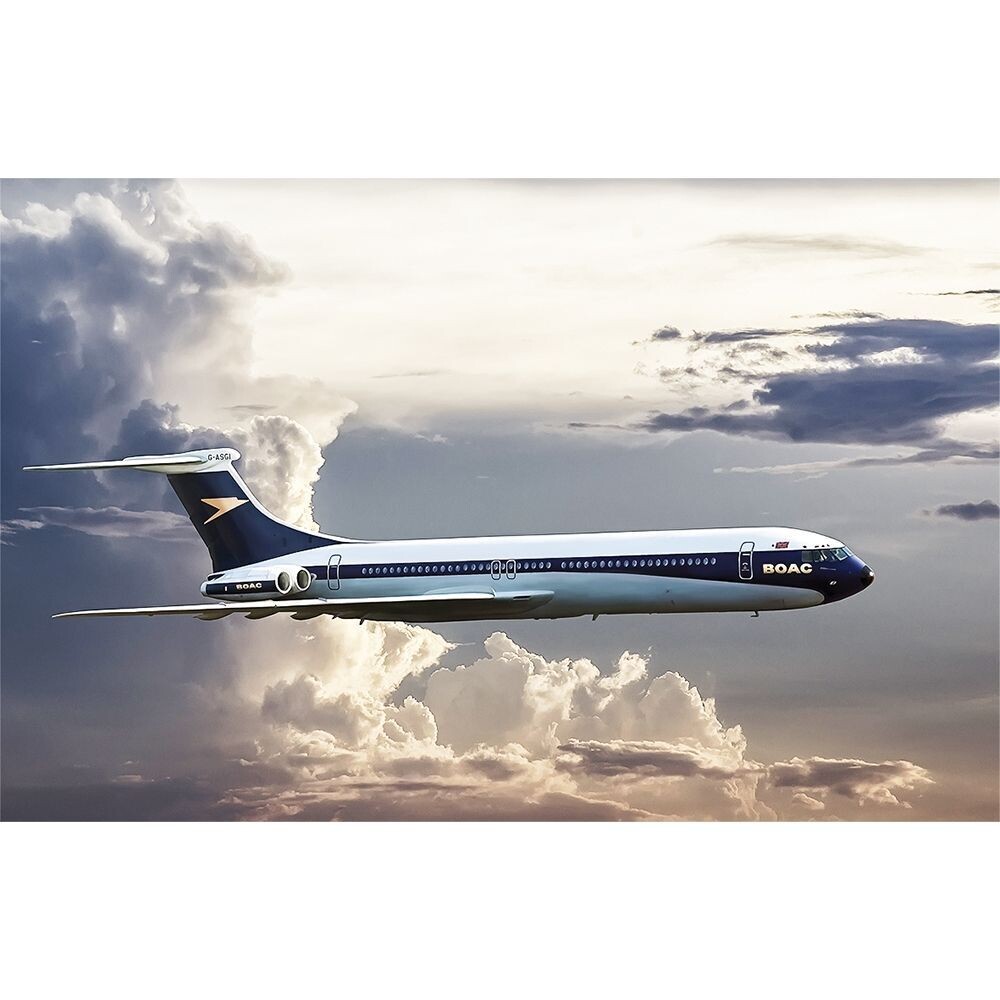 Roden 313 Vickers Super VC10 Type 1151 BOAC 1:144 Scale Plastic Model Kit Roden 313 Vickers Super VC10 Type 1151 BOAC 1:144 Scale Plastic Model Kit