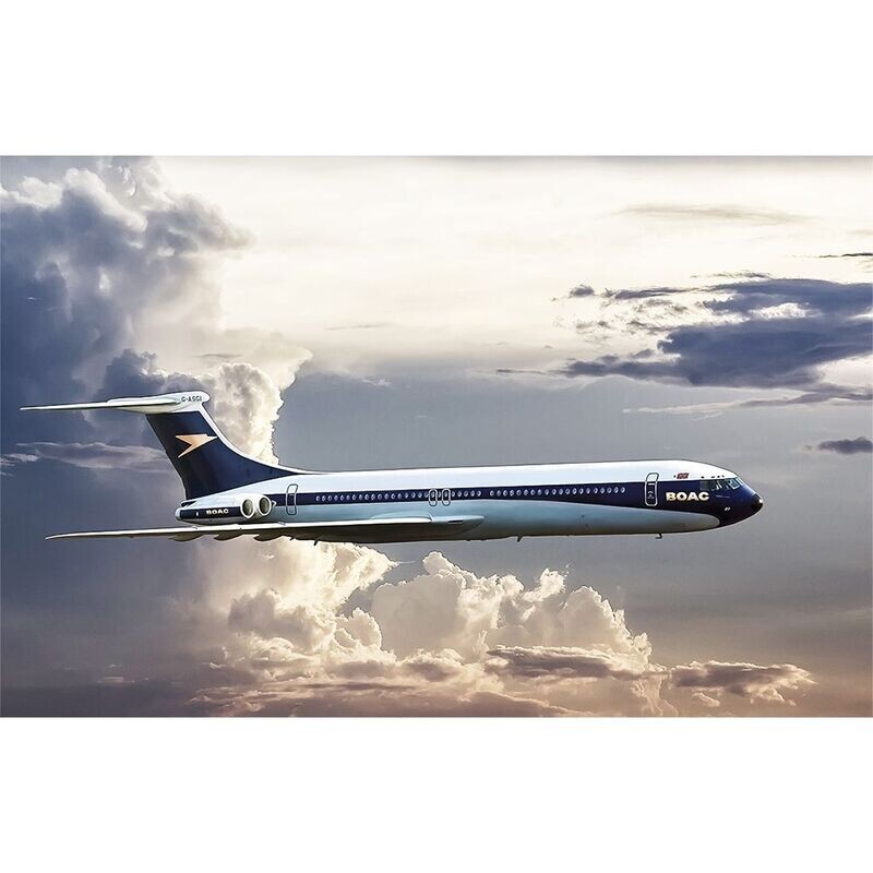 Roden 313 Vickers Super VC10 Type 1151 BOAC 1:144 Scale Plastic Model Kit Roden 313 Vickers Super VC10 Type 1151 BOAC 1:144 Scale Plastic Model Kit