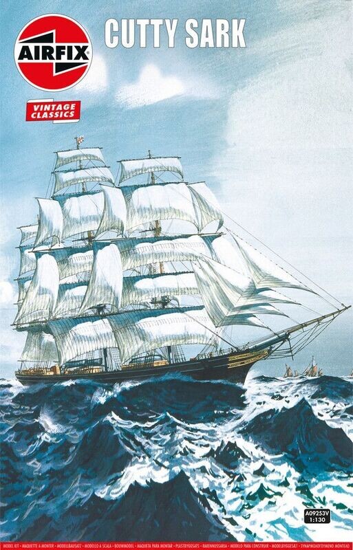 Airfix A09253V Cutty Sark 1:130 Scale Plastic Model Kit Airfix A09253V Cutty Sark 1:130 Scale Plastic Model Kit