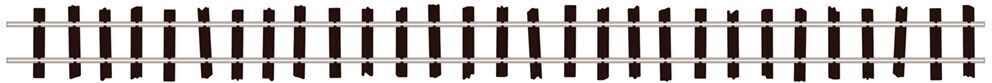 Peco SL-400 Flexible Track, Irregular Sleeper Code 80 OO-9 Gauge 914 mm Length