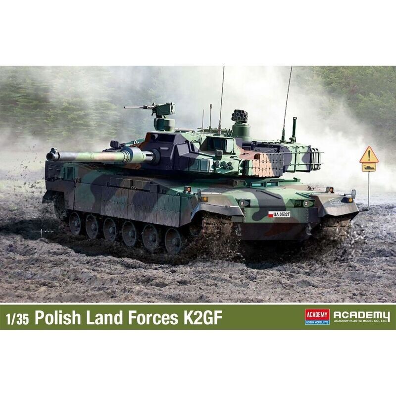 Academy 13560 Polish Land Forces K2GF 1/35 Scale Plastic Model Kit Academy 13560 Polish Land Forces K2GF 1/35 Scale Plastic Model Kit