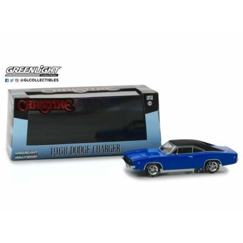 Greenlight 86531 Christine (1983 movie) 1968 Dodge Charger - Dennis Guilder 1:43 Scale Diecast Model