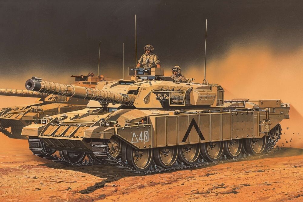 Academy 13426 British Army Challenger 1 Mk 3 1/72 Scale Plastic Model Kit Academy 13426 British Army Challenger 1 Mk 3 1/72 Scale Plastic Model Kit
