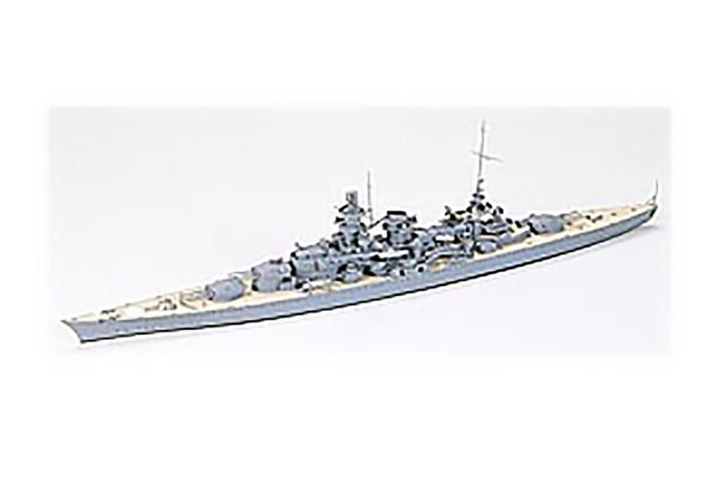 Tamiya 77518 Scharnhorst Battleship 1:700 Scale Plastic Model Kit Tamiya 77518 Scharnhorst Battleship 1:700 Scale Plastic Model Kit
