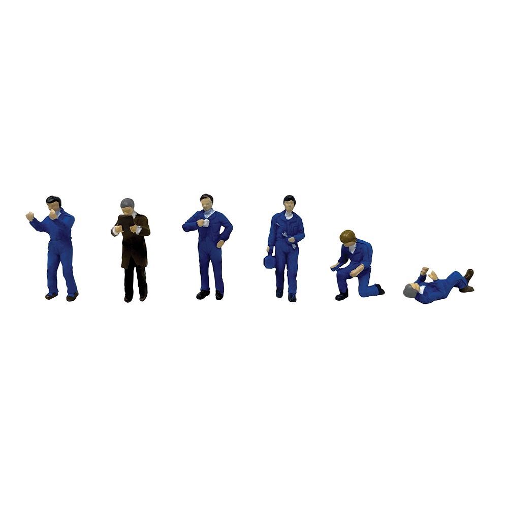 Bachmann Scenecraft 36-422 Garage Staff and Fitters Figures x 6 OO/HO Gauge Bachmann Scenecraft 36-422 Garage Staff and Fitters Figures x 6 OO/HO Gauge