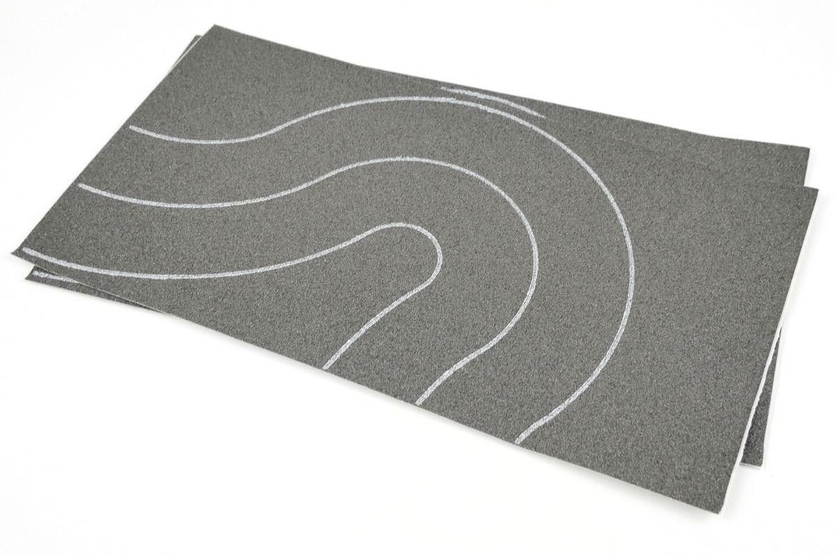 Gaugemaster GM376 Self Adhesive Tarmac Road Universal Curves OO (66mm) 2pcs Gaugemaster GM376 Self Adhesive Tarmac Road Universal Curves OO (66mm) 2pcs