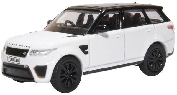 Oxford Diecast Range Rover Sport SVR Fuji White (76RRS004) 1:76 (OO) Scale Model Oxford Diecast Range Rover Sport SVR Fuji White (76RRS004) 1:76 (OO) Scale Model