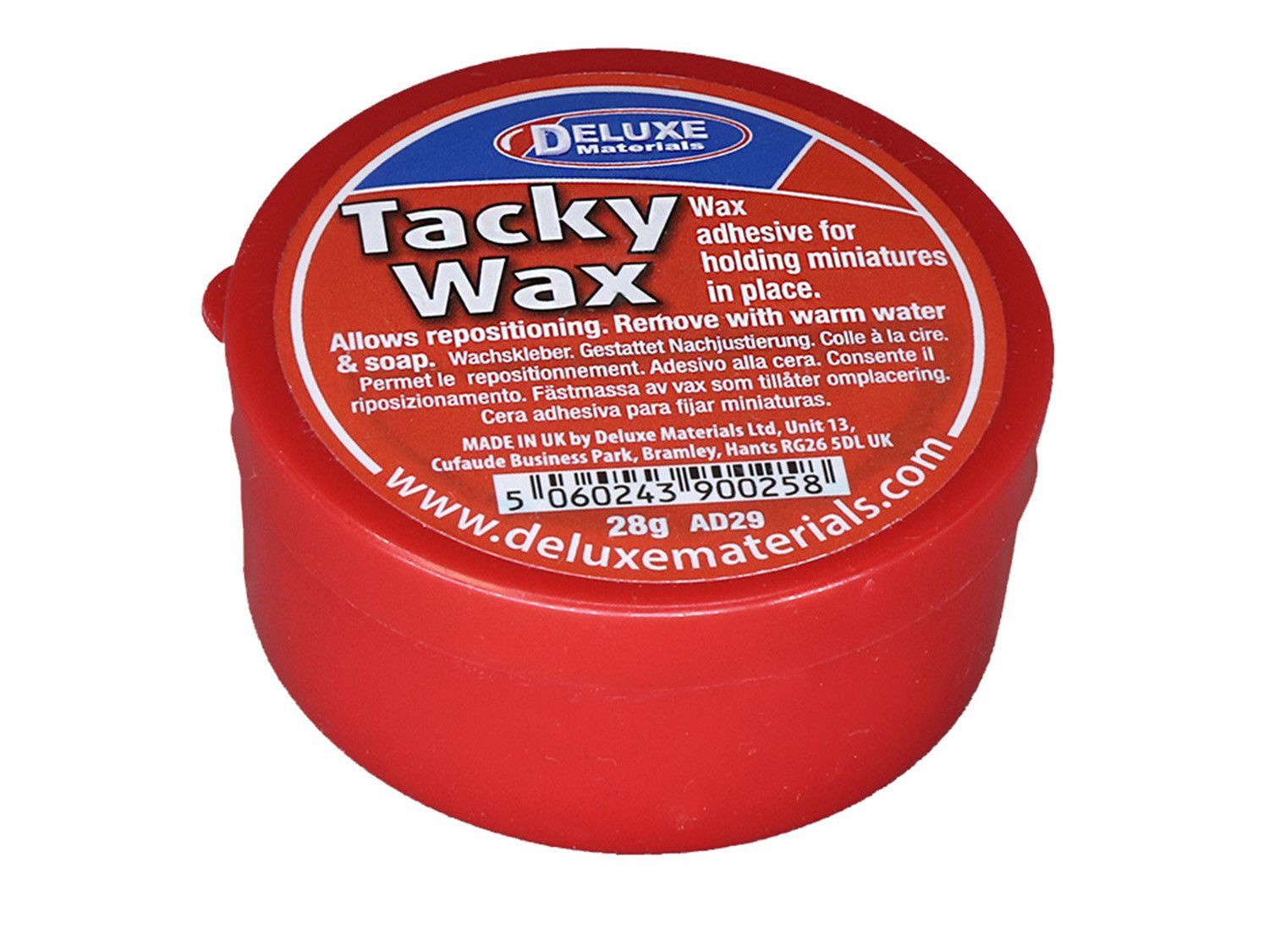 Deluxe Materials AD29 Tacky Wax (28g)