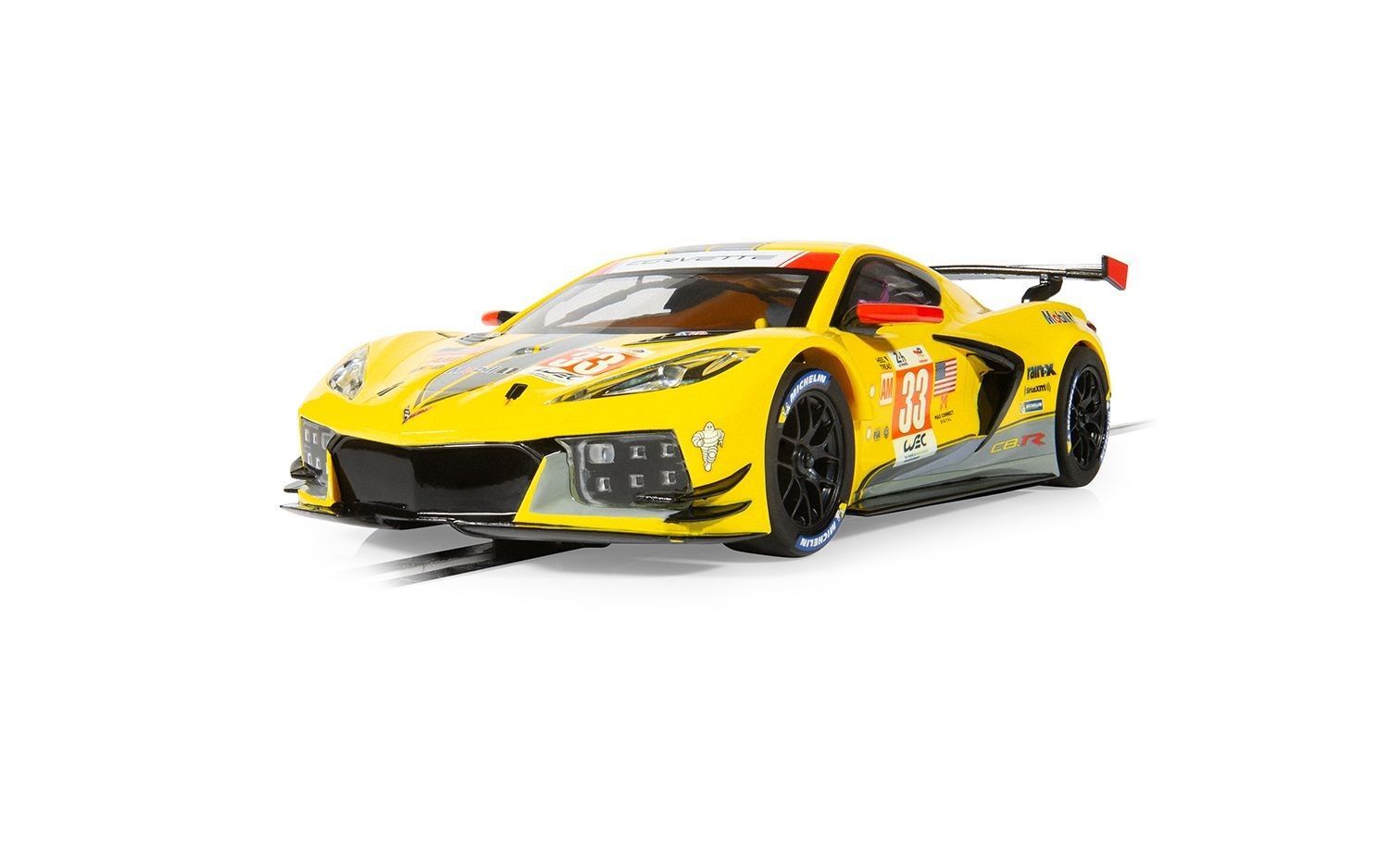 Scalextric C4558 Chevrolet Corvette C8R - LeMans GTE AM Winner 2023 Slot Car Scalextric C4558 Chevrolet Corvette C8R - LeMans GTE AM Winner 2023 Slot Car