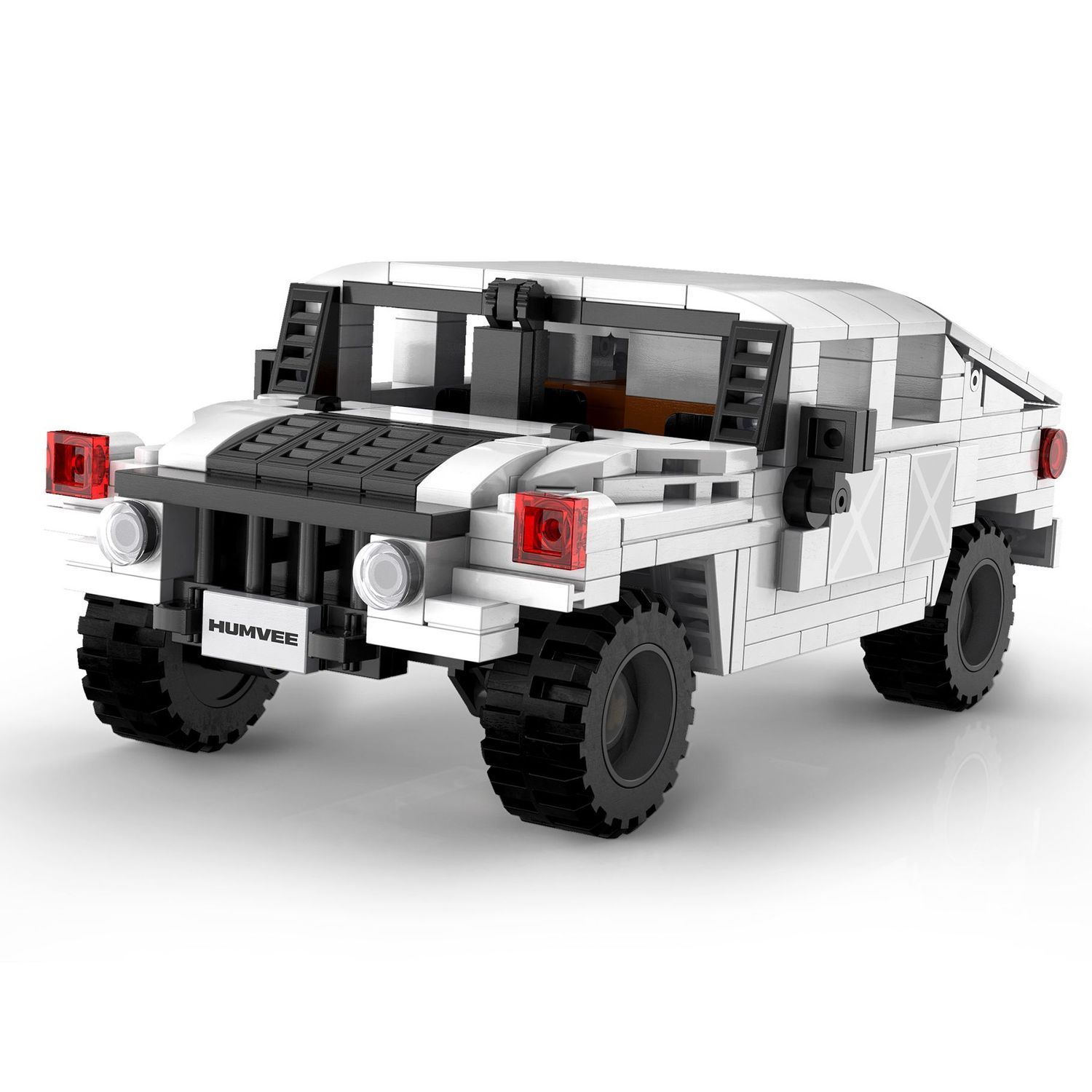 CaDA C55022W 1:24 Humvee Off- Road Truck - 328pcs Plastic Brick Construction Kit