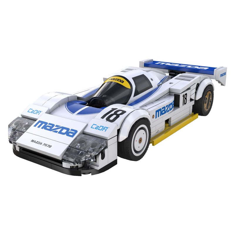 CaDA C55029W 1:24 Mazda 787B Number 18 1991 Race Car- 328pcs Plastic Brick Construction Kit