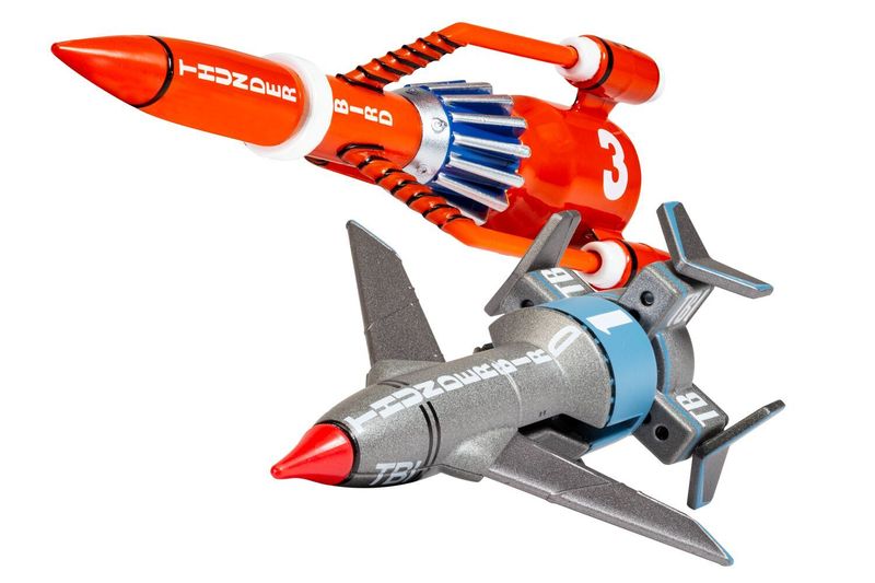 Corgi CC00902 Thunderbirds F.A.B. Collection - Thunderbird 1 and 3 Diecast Model Corgi CC00902 Thunderbirds F.A.B. Collection - Thunderbird 1 and 3 Diecast Model