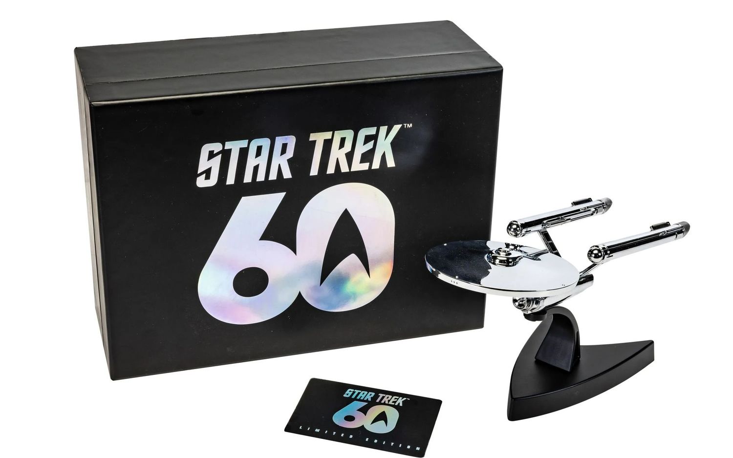 Corgi CC96610S U.S.S. Enterprise NCC-1701 - Star Trek 60th Anniversary Edition Diecast Model