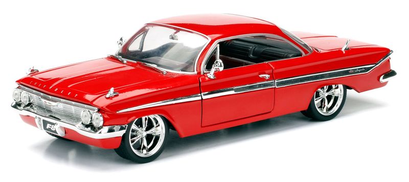 Jada 98426 Fast And Furious Doms 1961 Chevrolet Impala Sport Coupe 1:24 Scale Diecast Model Jada 98426 Fast And Furious Doms 1961 Chevrolet Impala Sport Coupe 1:24 Scale Diecast Model