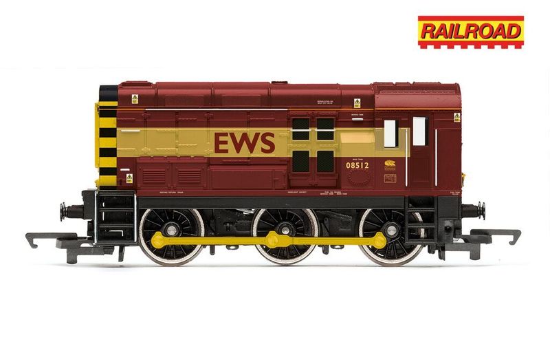 Hornby R30430 RailRoad: Class 08 - EWS - 08512 Era 10